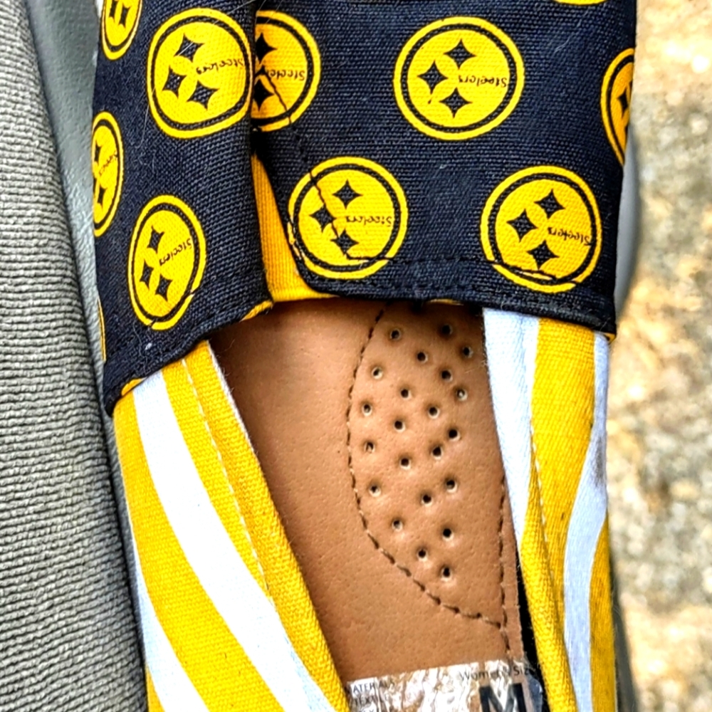 Steelers canvas shoes